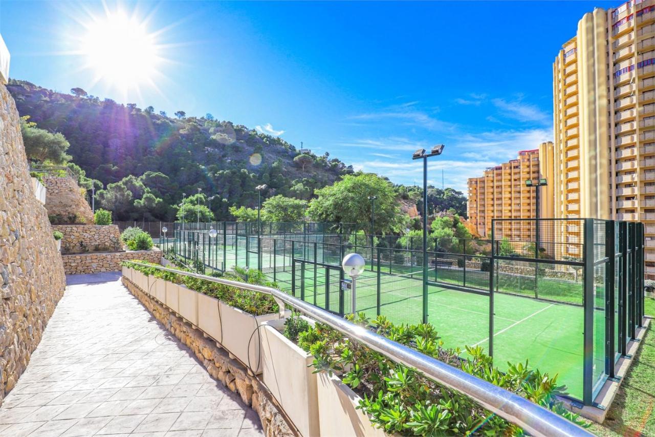 Skyline 10 Gran Terraza Privada Con Vistas Espectaculares Lägenhet Benidorm Exteriör bild