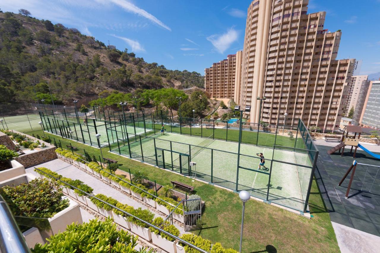 Skyline 10 Gran Terraza Privada Con Vistas Espectaculares Lägenhet Benidorm Exteriör bild